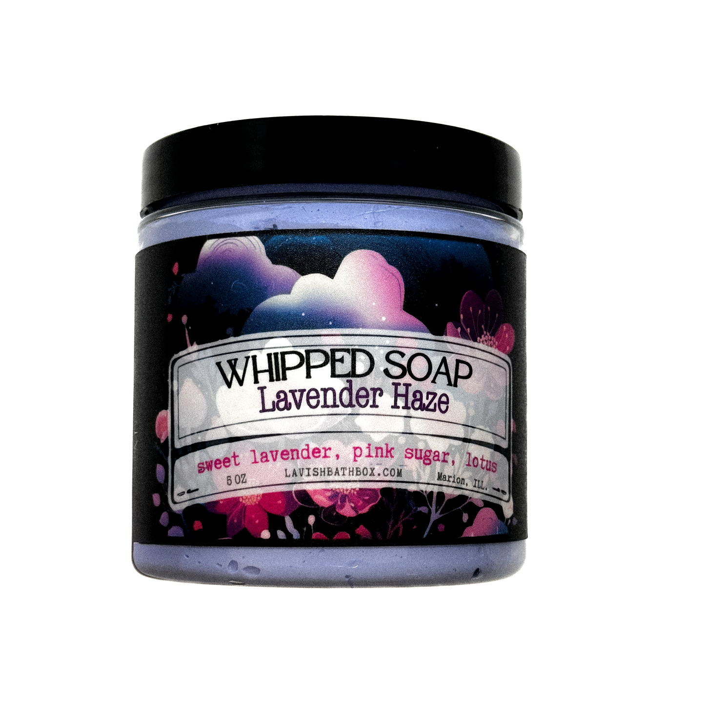 Lavender Haze Whipped Soap