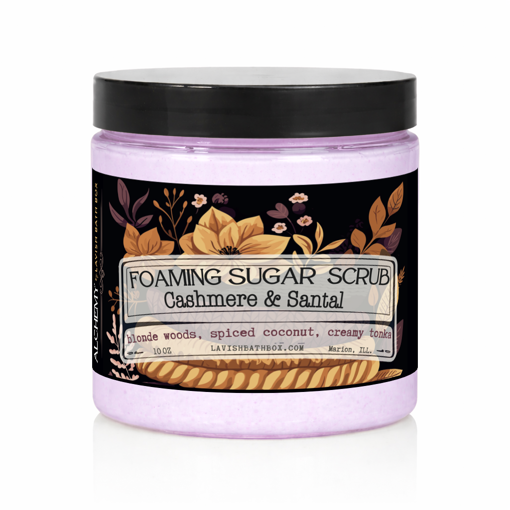 Cashmere & Santal Foaming Sugar Scrub