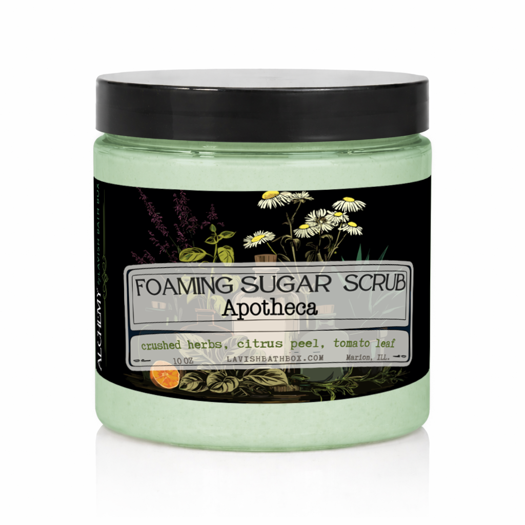 Apotheca Foaming Sugar Scrub