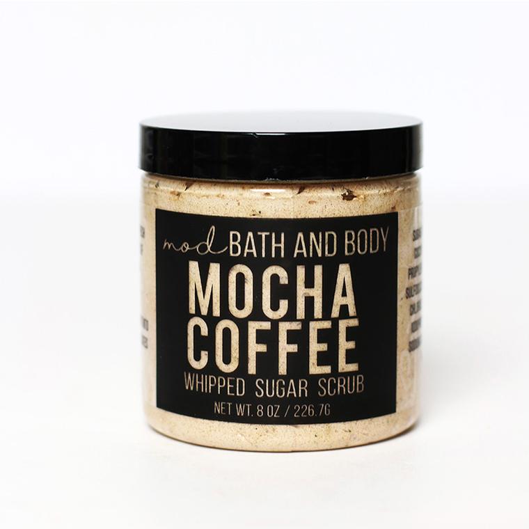 Mocha Coffee Whipped Sugar Scrub