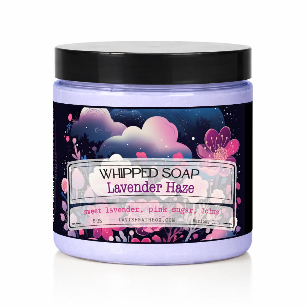 Lavender Haze Whipped Soap